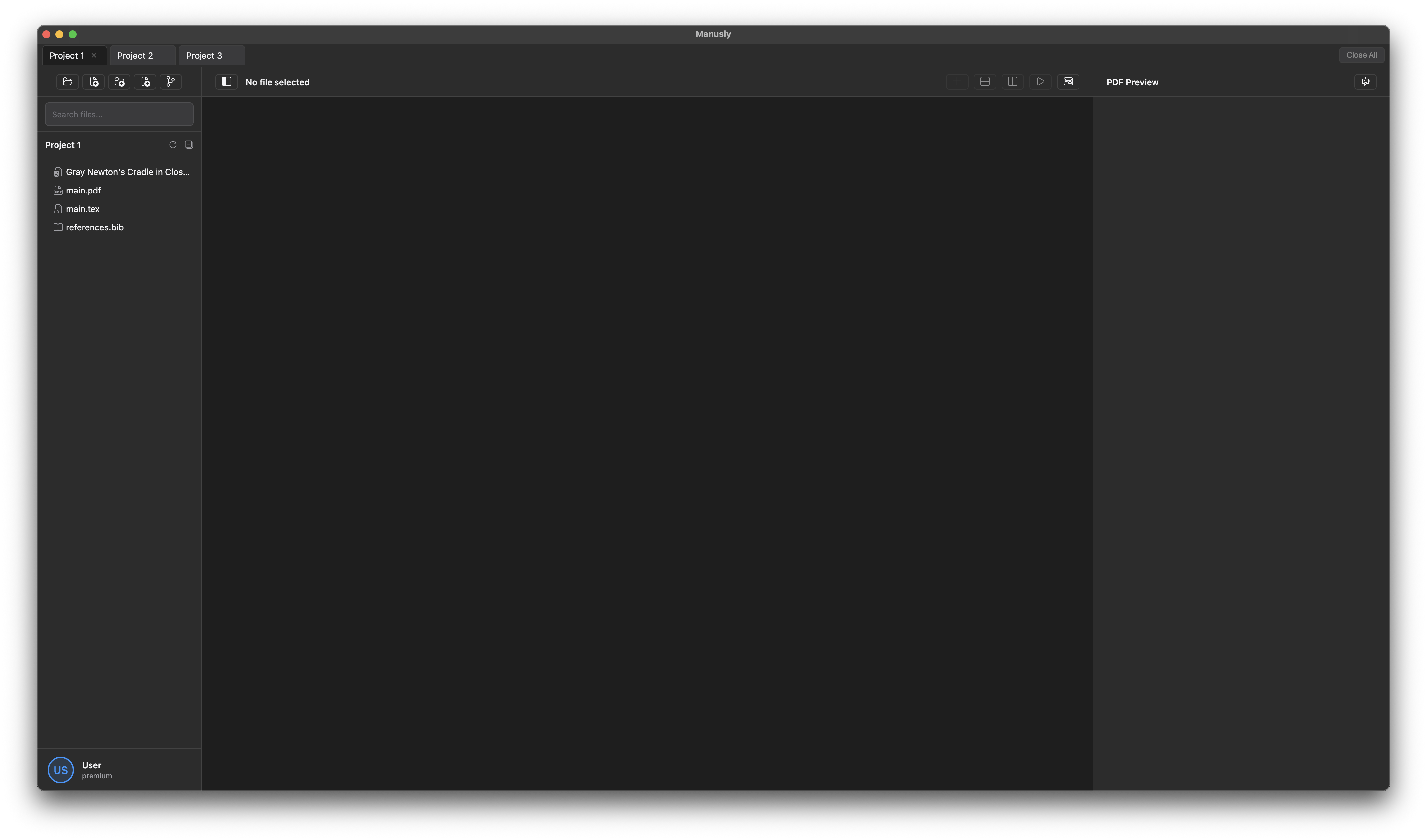 Multiple Projects Preview